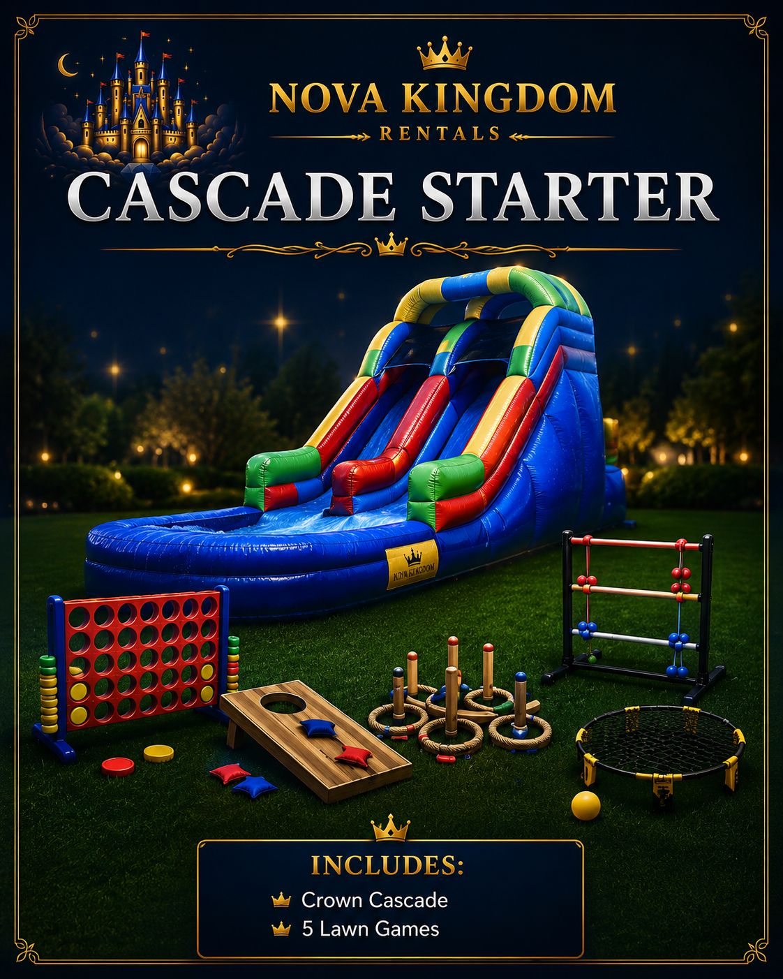 Party Rental Packages from $370 | Nova Kingdom Rentals NS