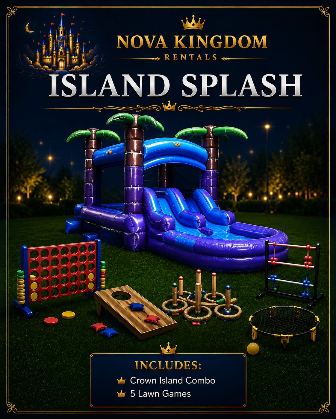 Party Rental Packages from $370 | Nova Kingdom Rentals NS